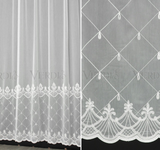 Тюль вышивка 7534