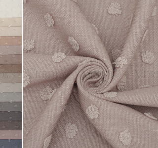 Портьера лен букле NOPELI