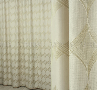 Портьера жаккард Вердес