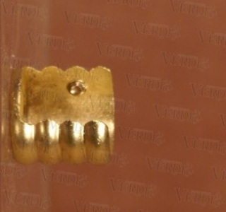 Кронштейн боковой D-16 мм матовое золото