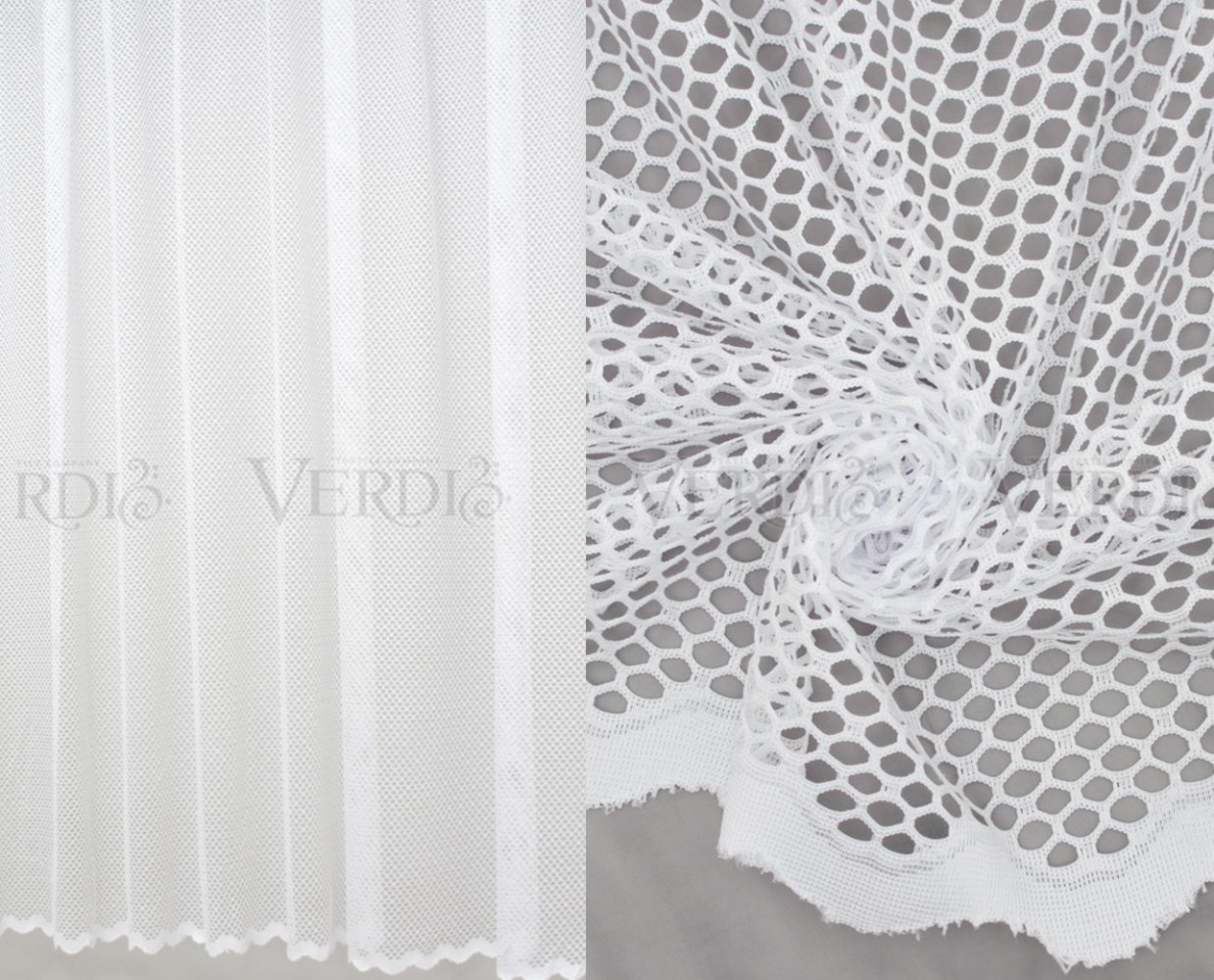 Сетка Соты однотонная  Леос 290 см