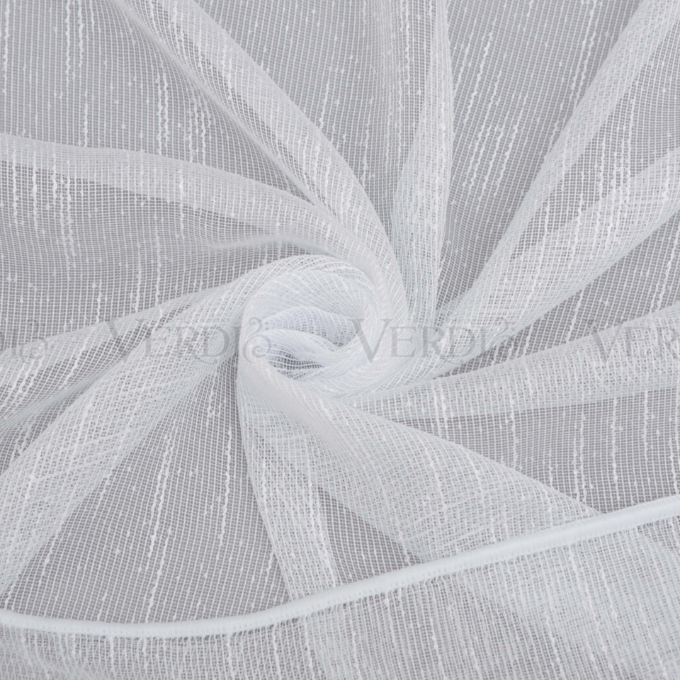 Тюль лен дождик