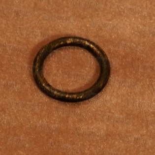 Кольцо D-16 мм черное золото