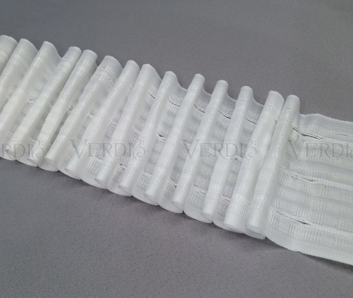 Тесьма 1038 матовая, многокарманка, ширина рулона 10см, в бобине 50 метров