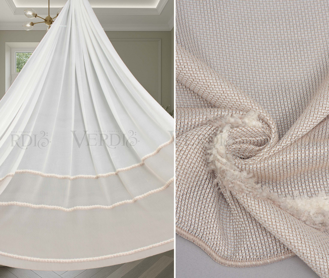 Лен букле 6709