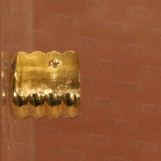 Кронштейн боковой D-16 мм глянцевое золото