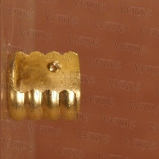 Кронштейн боковой D-16 мм матовое золото