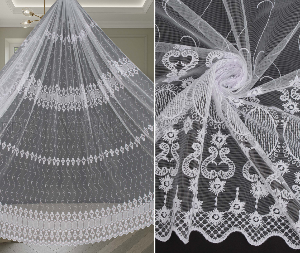 Сетка вышивка 338 Турция