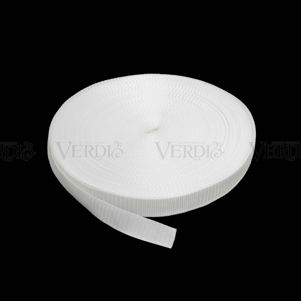 Стропа 30мм цв s-501 белый 17,2г/м (уп 50м) Veritas