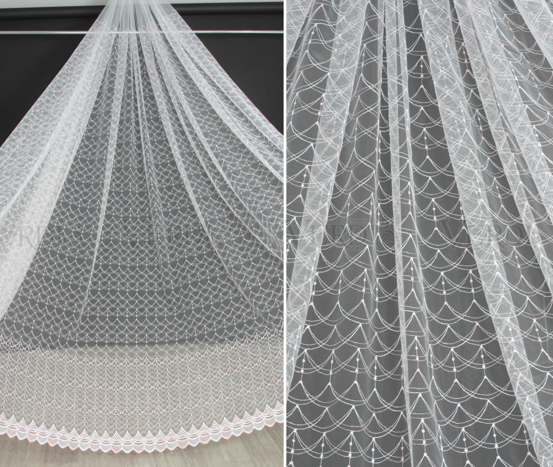 Сетка вышивка 82416 Турция 290 см