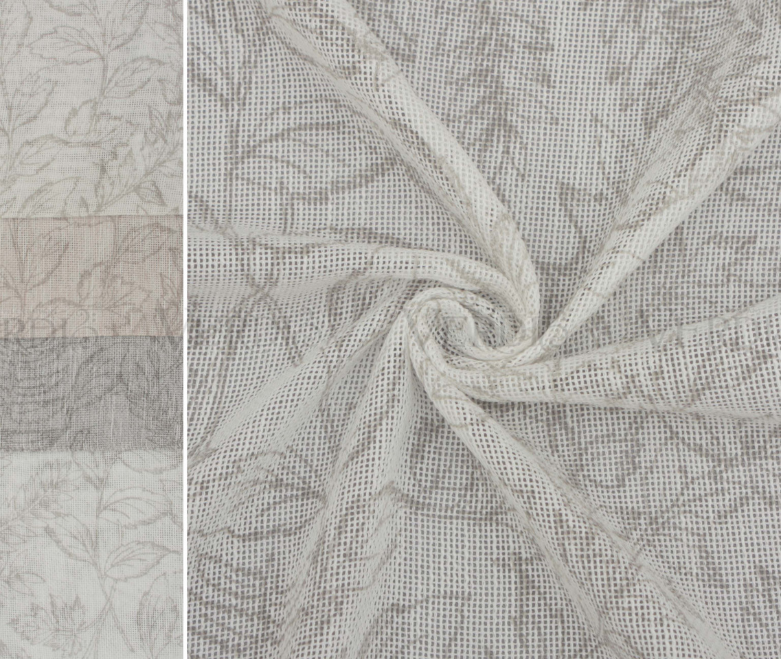 Тюль печать FOGLIA