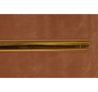 Штанга Гладкая d-16 мм 2,4 м глянцевое золото