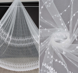 Сетка вышивка 81908