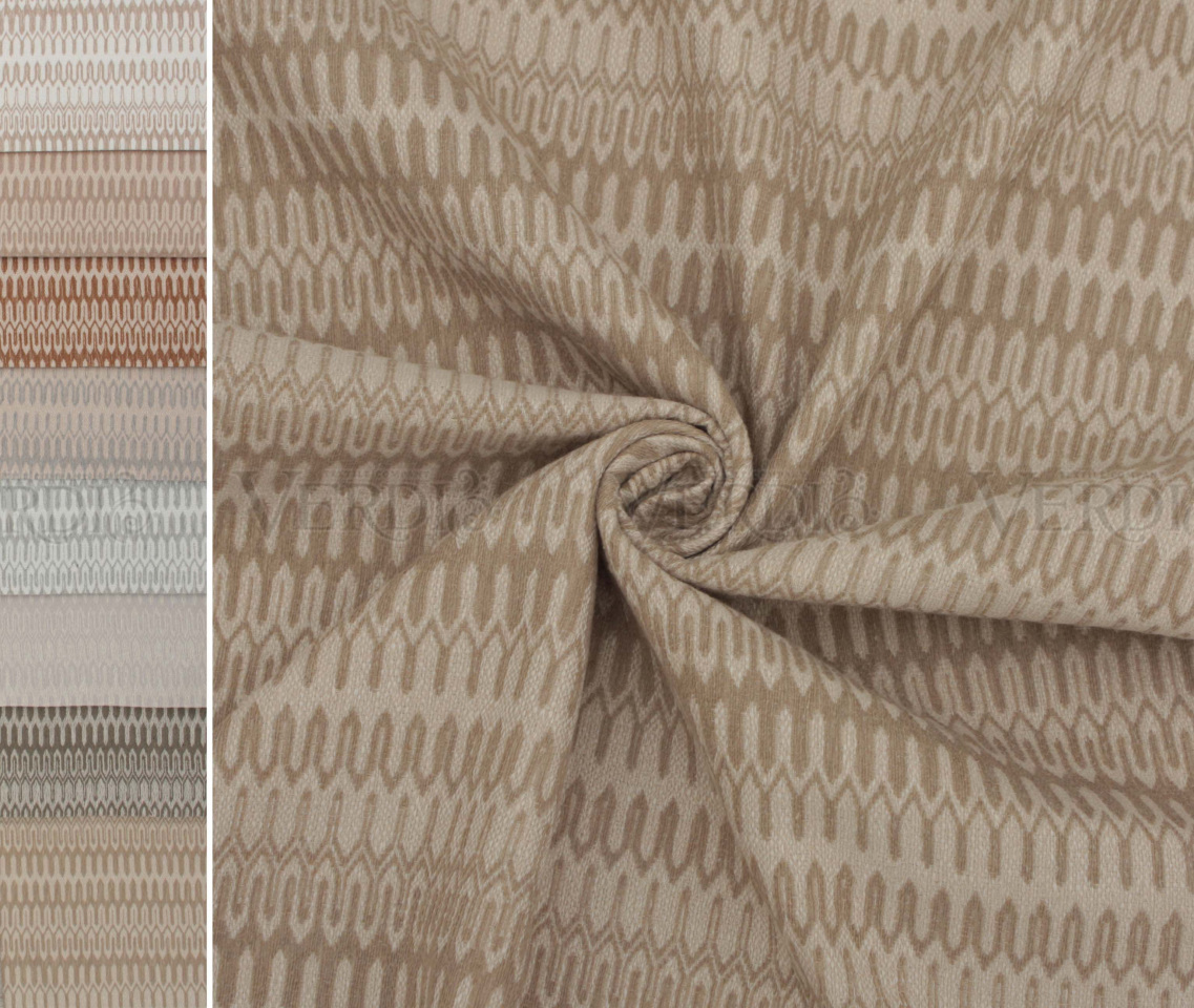 Портьера лен жаккард FELICITA