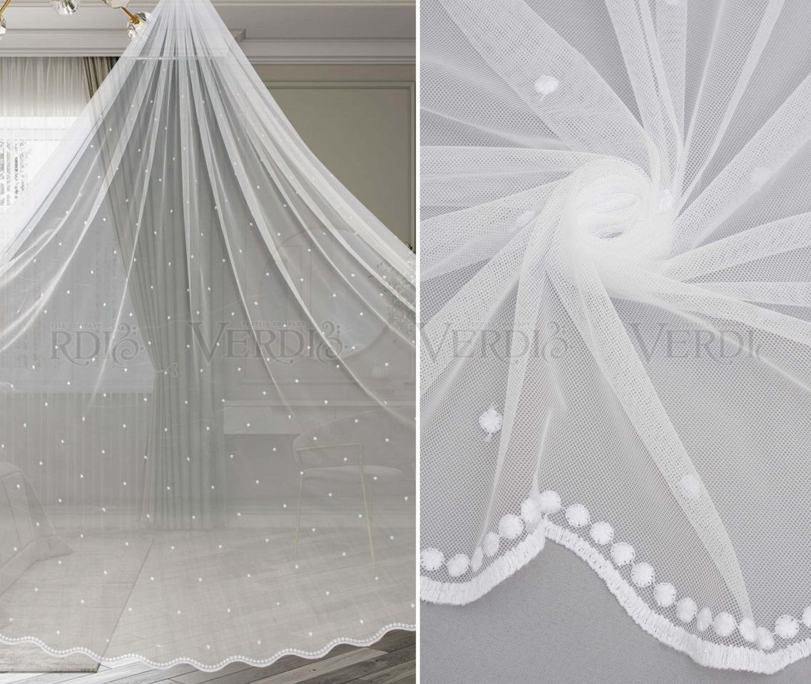 Сетка грек вышивка Горошек