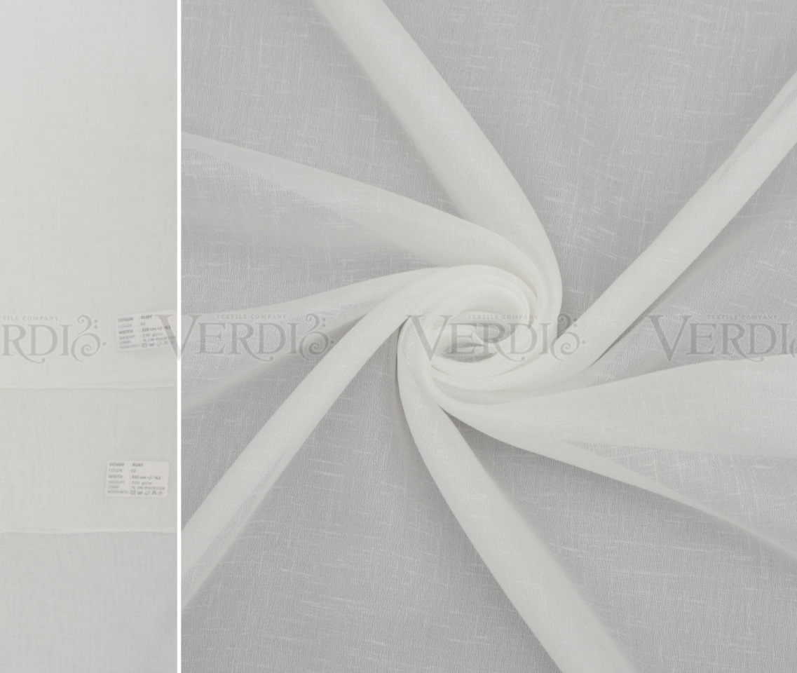 Тюль креп RUBU