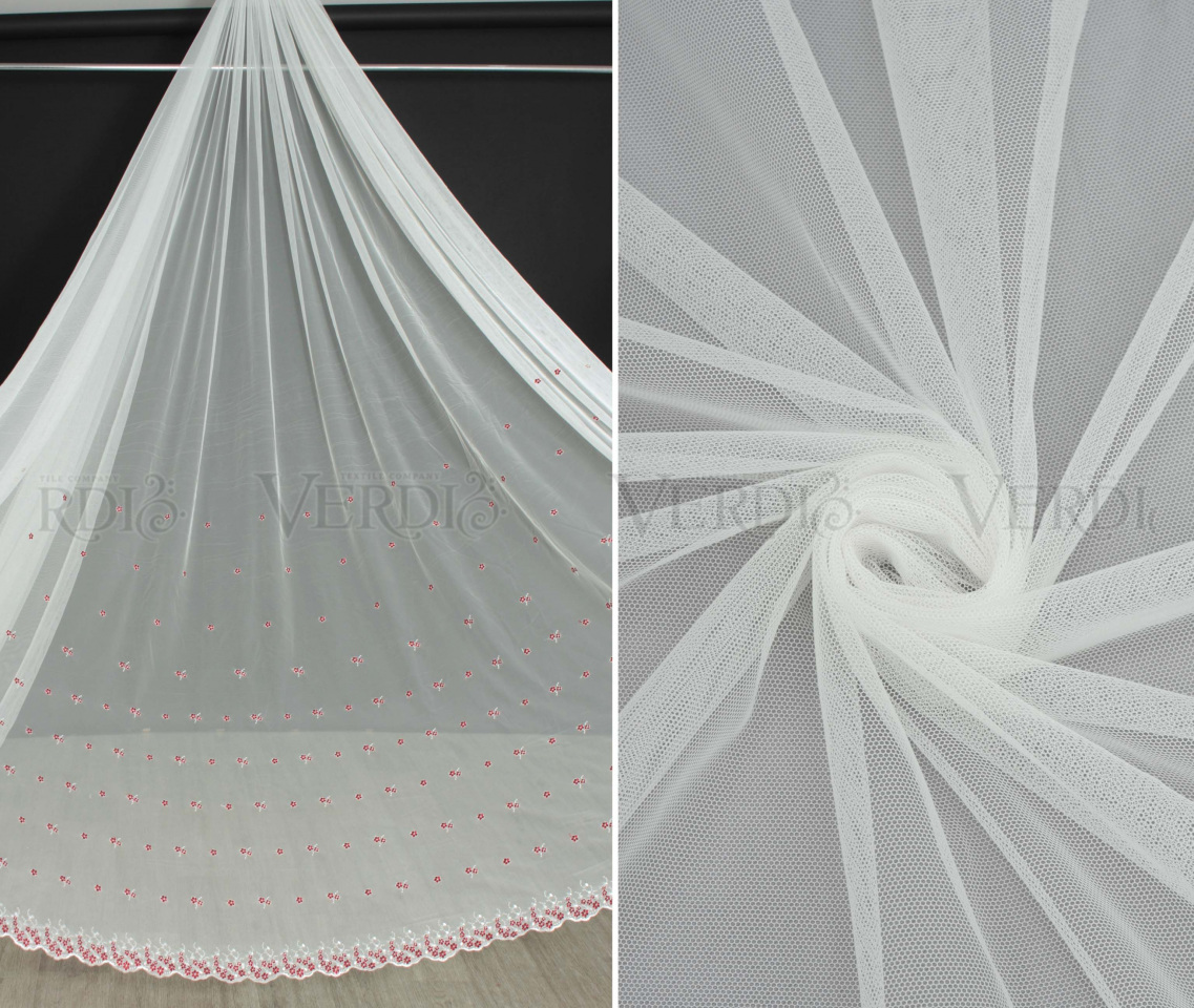 Сетка вышивка 19072