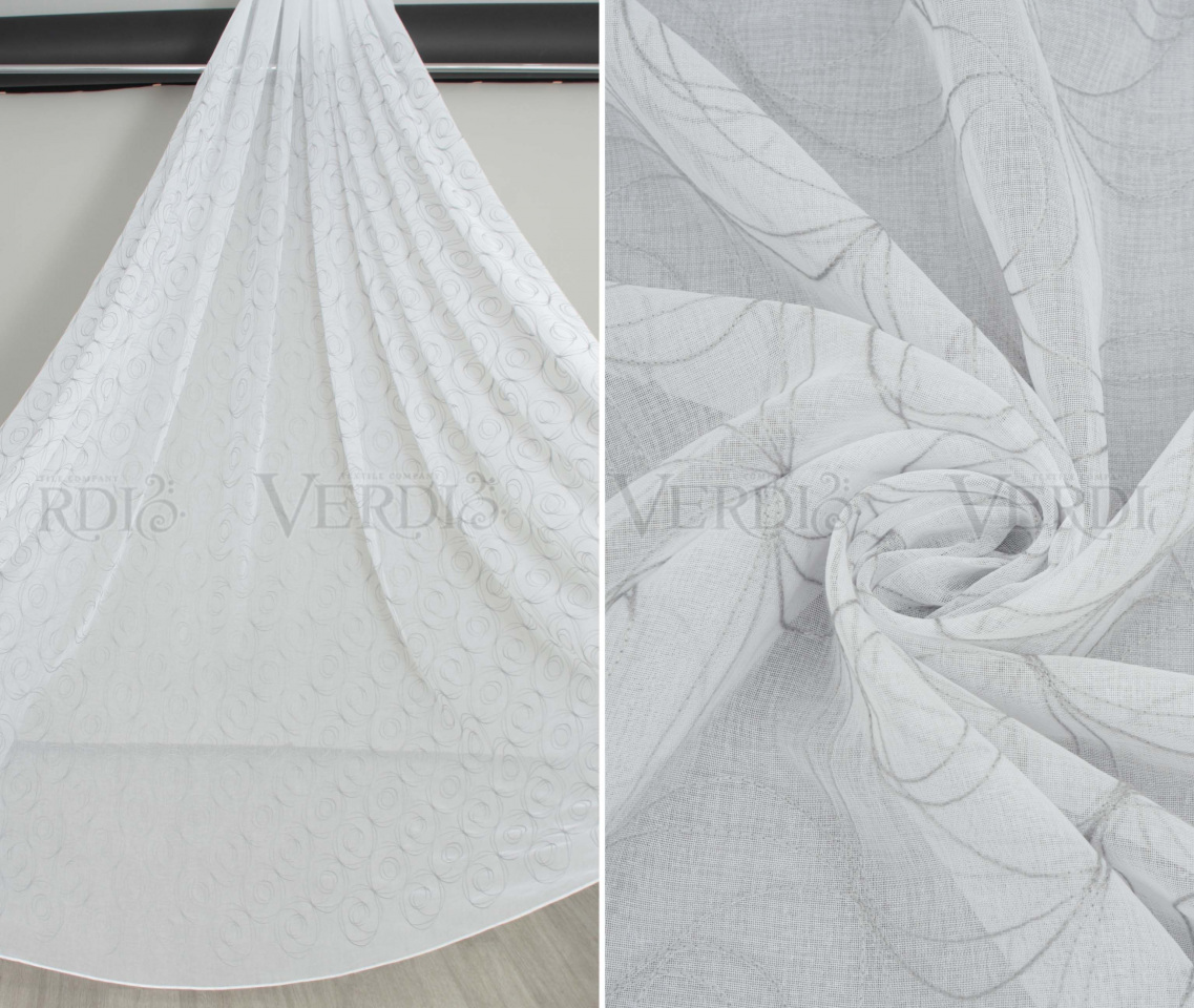 Имитация льна вышивка Данелия