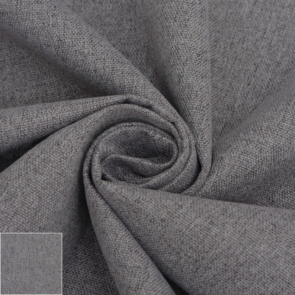 Портьера лен блэкаут 100% Ланни 3м